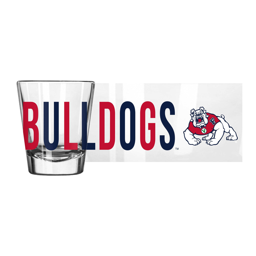 Fresno State 2oz Overtime Shot Glass - Logo Brands - Flyclothing LLC