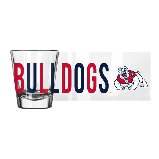 Fresno State 2oz Overtime Shot Glass - Logo Brands - Flyclothing LLC