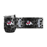 Fresno State Leopard 16oz Black Powdercoat Curved Beverage - Logo Brands - Flyclothing LLC