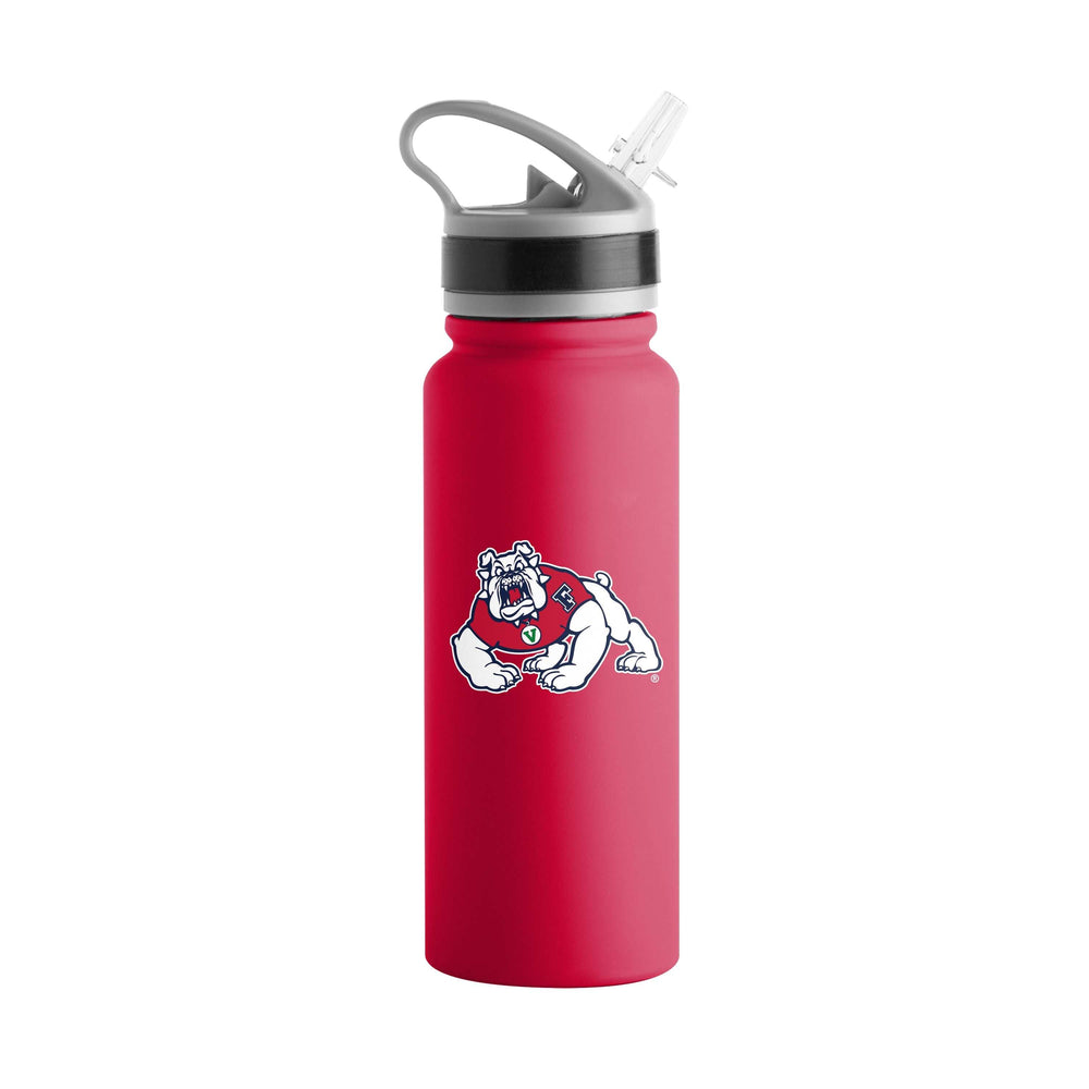 Fresno State 25oz Campus Color Letterman Stainless Single Wall Flip Top Bottle - Logo Brands - Flyclothing LLC
