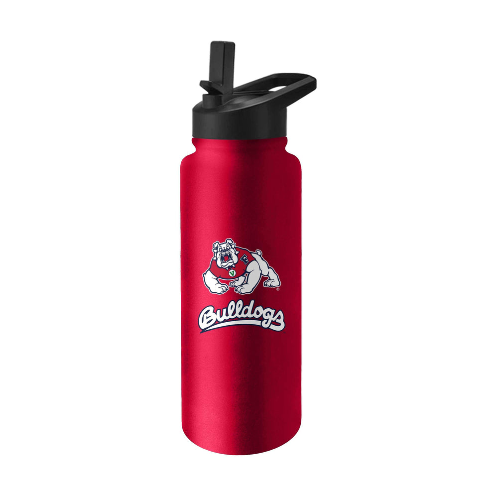 Fresno State 34oz Campus Color Stainless Quencher Bottle - Logo Brands - Flyclothing LLC