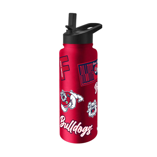 Fresno State 34oz Dreamweave Quencher Bottle - Logo Brands - Flyclothing LLC