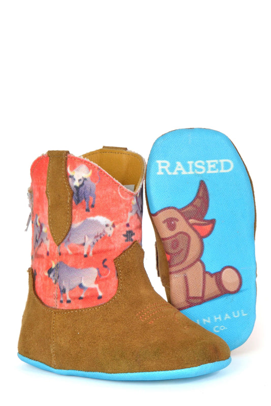 Tin Haul Infant Boys Brama O Rama Bull Headed Sole - TIN HAUL - Flyclothing LLC