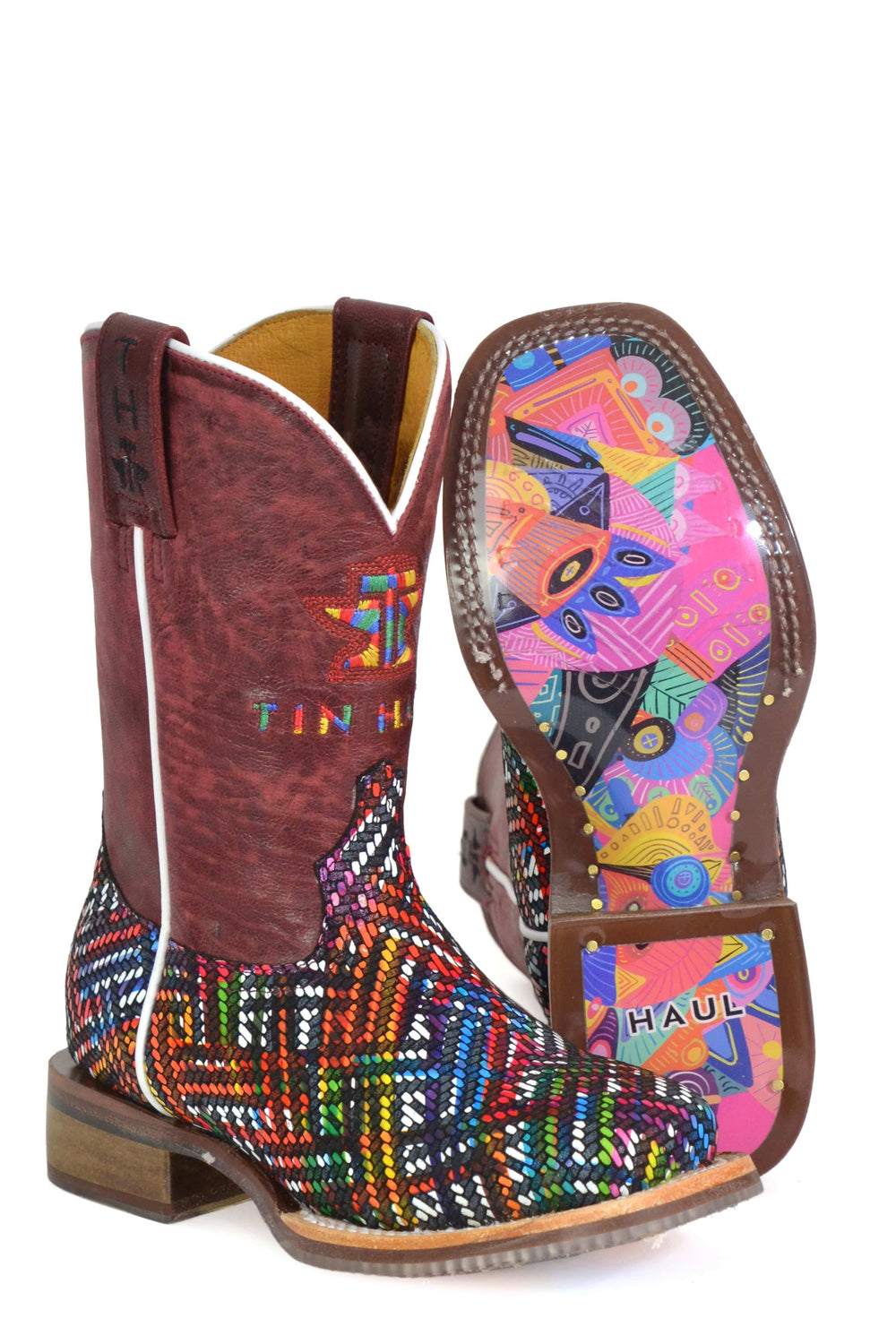 Tin Haul Little Girls Prismatic Ikat Sole - Tin Haul - Flyclothing LLC