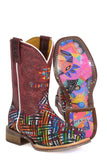 Tin Haul Little Girls Prismatic Ikat Sole - Tin Haul - Flyclothing LLC