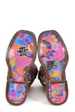 Tin Haul Little Girls Prismatic Ikat Sole - Tin Haul - Flyclothing LLC