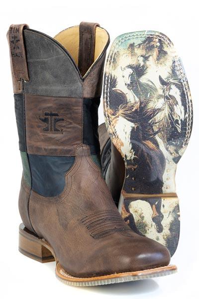 Tin Haul Mens Blocks Boots - Tin Haul - Flyclothing LLC
