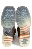 Tin Haul Mens Flag Of The Proud Boots
