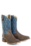 Tin Haul Mens Criss Cross Cross Boots