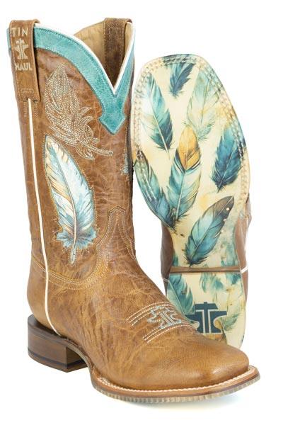 Tin Haul Womens Plume Boots - Tin Haul - Flyclothing LLC