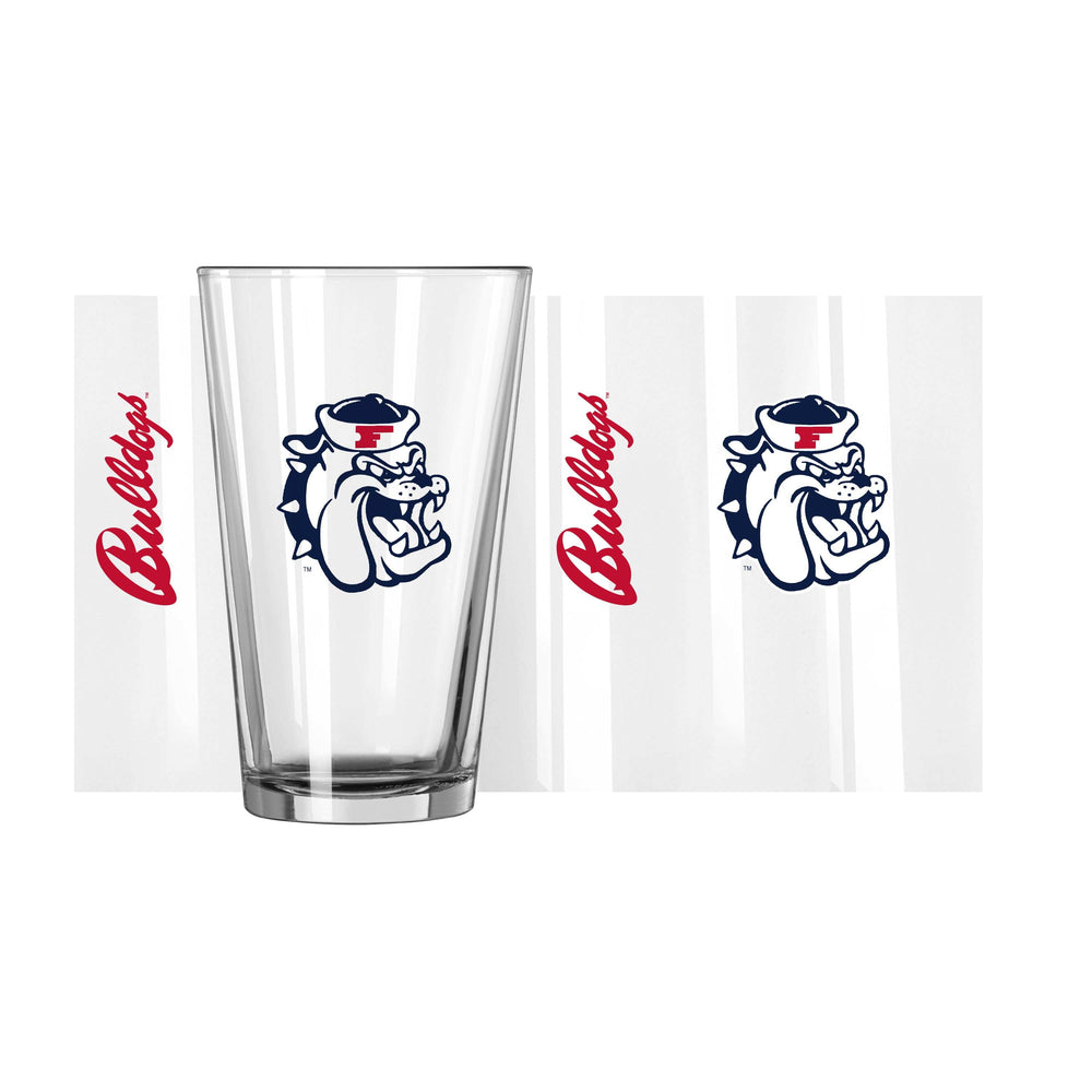 Fresno State Vault 16oz Gameday Pint Glass - Logo Brands - Flyclothing LLC