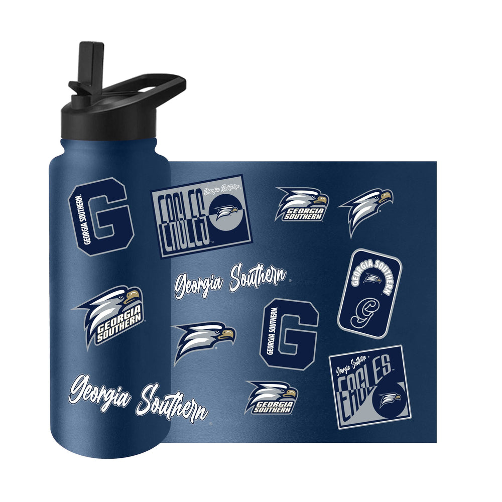 GA Southern 34oz Dreamweave Quencher Bottle - Logo Brands - Flyclothing LLC