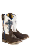 Tin Haul Big Boys Church Cross Boots