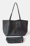 Fame Soft Solid Color Tote Bag - Trendsi - Flyclothing LLC