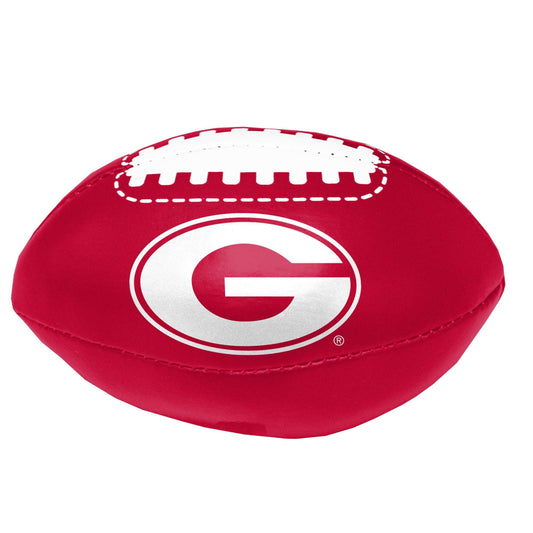 Georgia Two Logo Micro Soft Football - Logo Brands - Flyclothing LLC