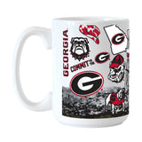 Georgia 15oz Native Sublimated Mug - Logo Brands - Flyclothing LLC