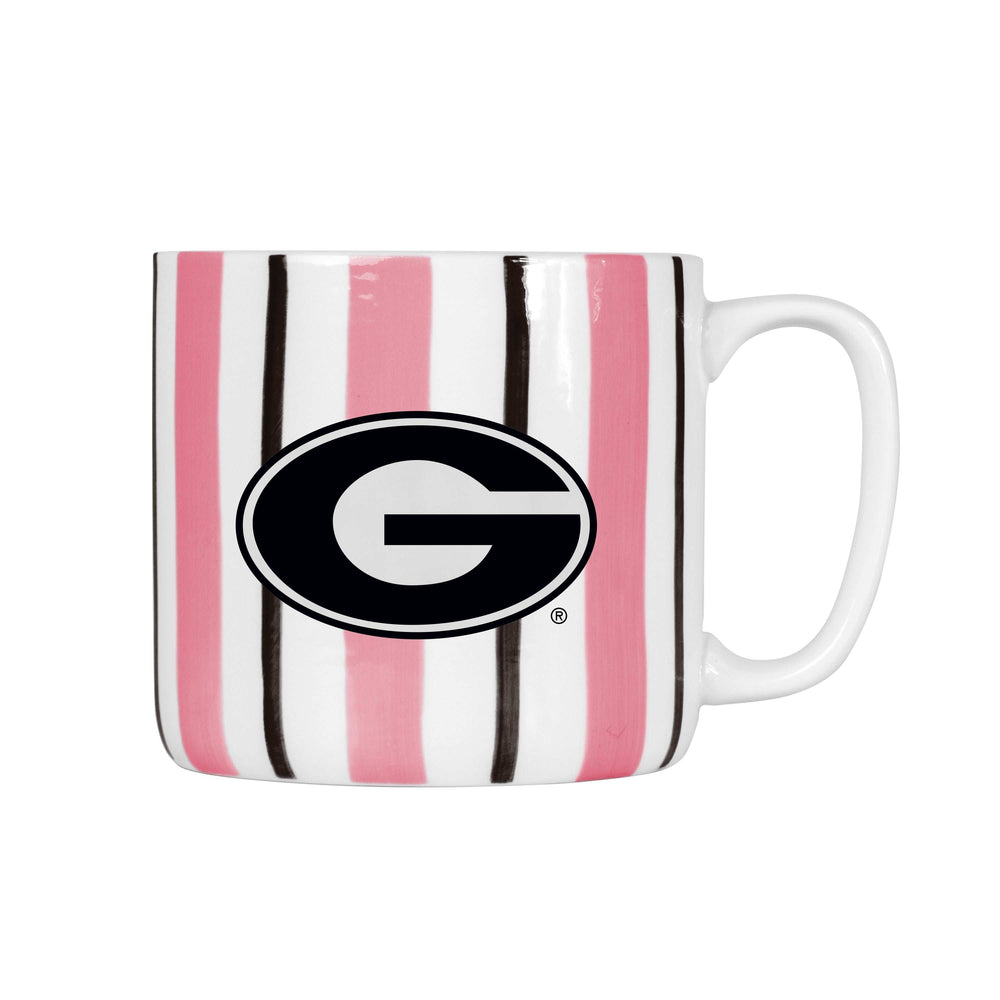 Georgia 16oz Brushstroke Stripe Mug - Logo Brands - Flyclothing LLC
