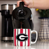 Georgia 16oz Brushstroke Stripe Mug - Logo Brands - Flyclothing LLC