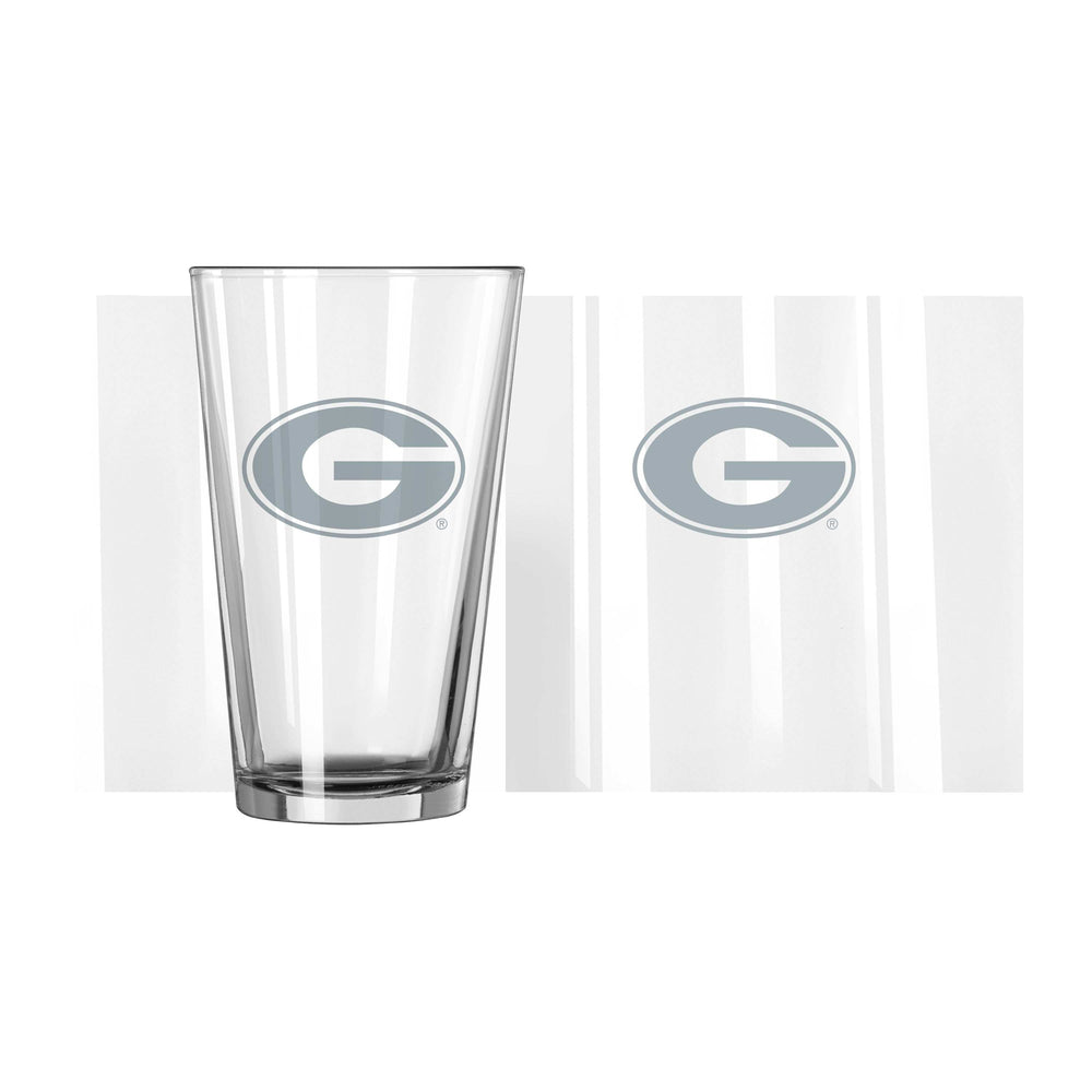 Georgia 16oz Frost Pint Glass - Logo Brands - Flyclothing LLC