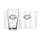 Georgia 16oz Frost Pint Glass - Logo Brands - Flyclothing LLC