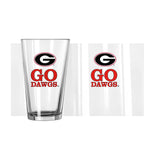 Georgia 16oz Slogan Pint Glass - Logo Brands - Flyclothing LLC