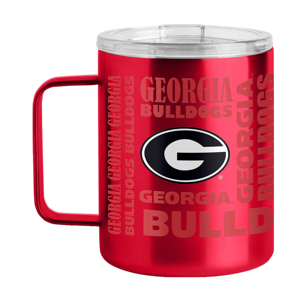 Georgia 15oz Replay Stainless Steel Mug - Logo Brands - Flyclothing LLC