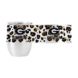 Georgia 16oz Neutral Leopard Stainless Curved Beverage - Logo Brands - Flyclothing LLC