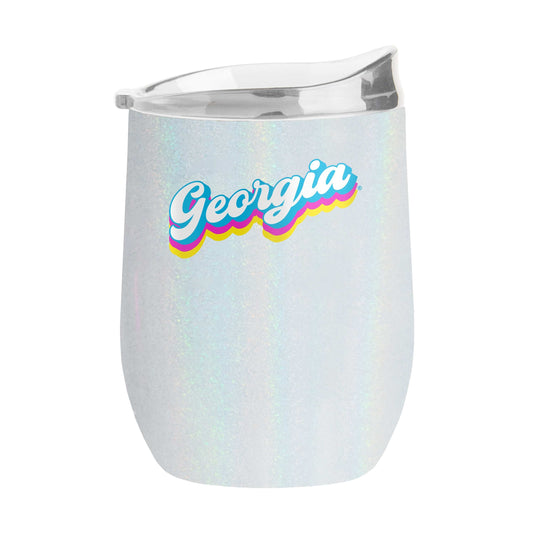 Georgia 16oz Shadow Iridescent Curved Tumbler - Logo Brands - Flyclothing LLC
