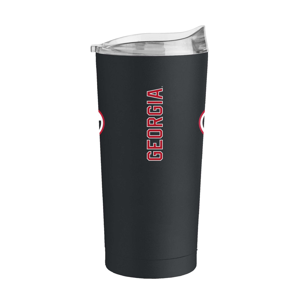 Georgia 20oz Alternate Gameday Powder Coat Tumbler - Logo Brands - Flyclothing LLC