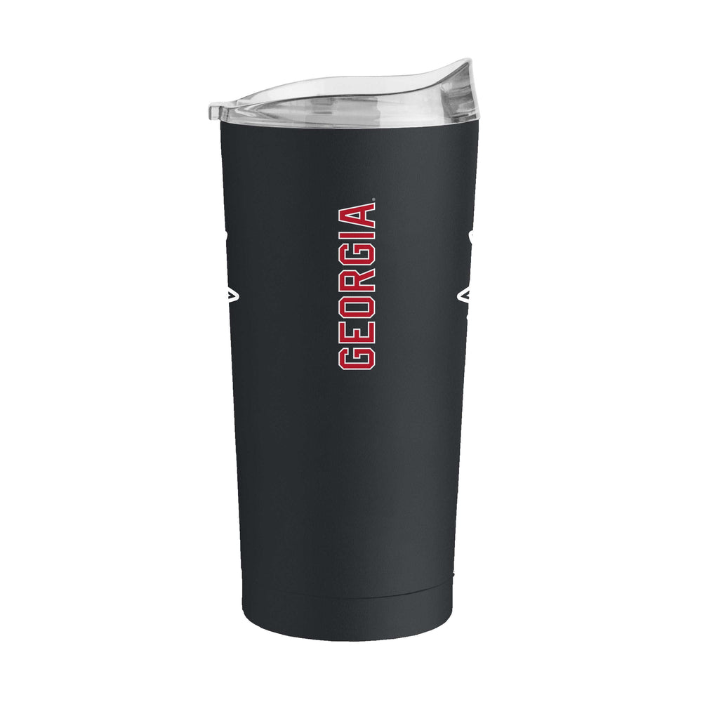 Georgia Alternate Logo 20oz Gameday Powder Coat Tumbler - Logo Brands - Flyclothing LLC