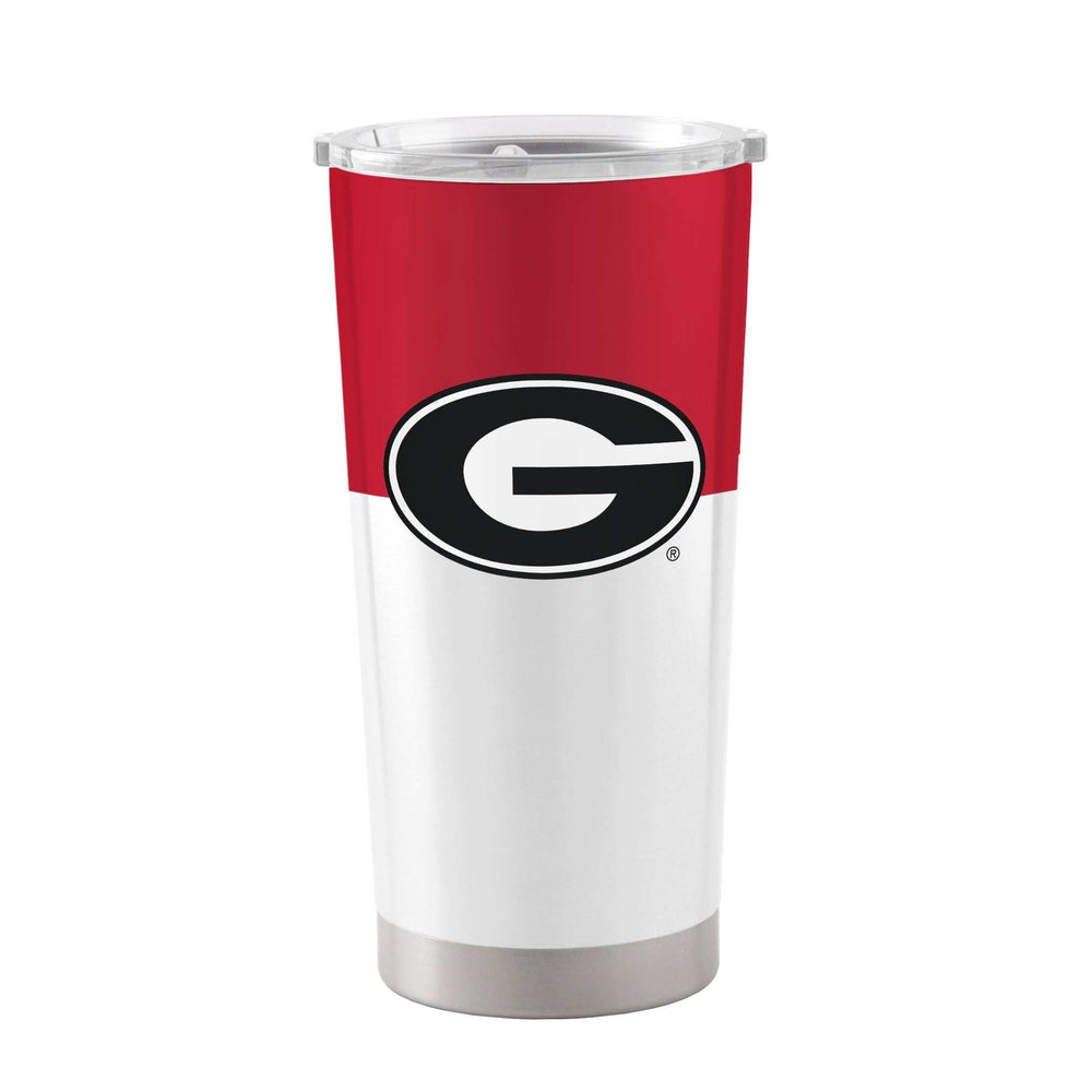 Georgia 20oz Colorblock Stainless Tumbler - Logo Brands - Flyclothing LLC