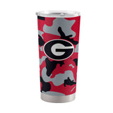 Georgia 20oz Camo Stainless Steel Tumbler - Logo Brands - Flyclothing LLC