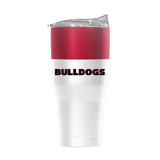 Georgia 30oz Colorblock White Powder Coat Tumbler - Logo Brands - Flyclothing LLC