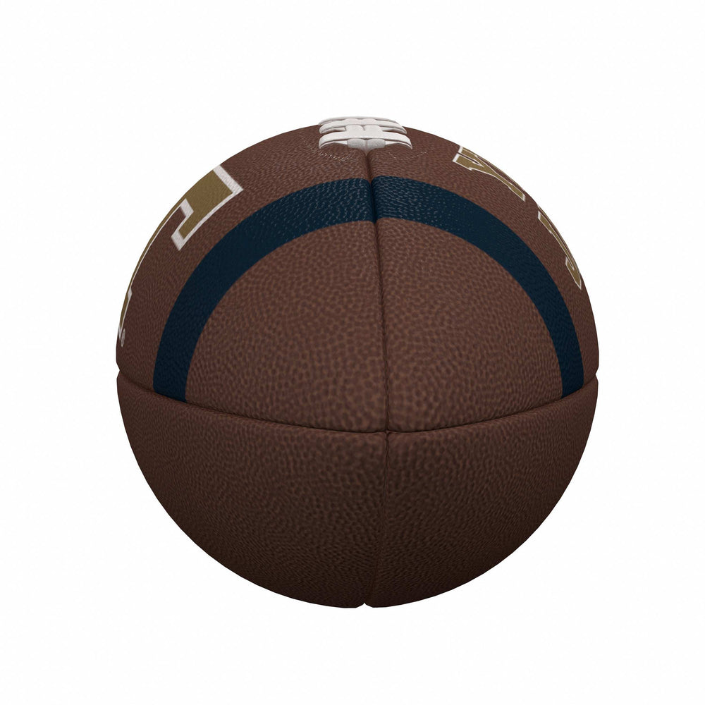 GA Tech Team Stripe Official-Size Composite Football - Logo Brands - Flyclothing LLC