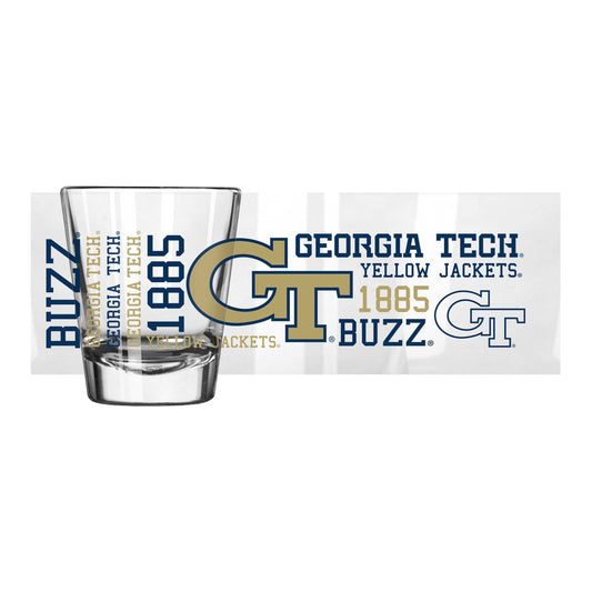 Georgia Tech 2oz Spirit Shot Glass - Logo Brands - Flyclothing LLC