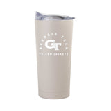 Georgia Tech 20oz Archway Powder Coat Tumbler - Logo Brands - Flyclothing LLC