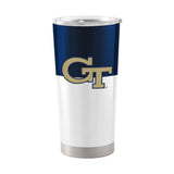 GA Tech 20oz Colorblock Stainless Tumbler - Logo Brands - Flyclothing LLC