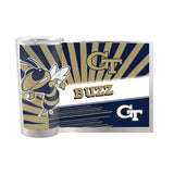 Georgia Tech 20oz Mascot Stainless Tumbler - Logo Brands - Flyclothing LLC