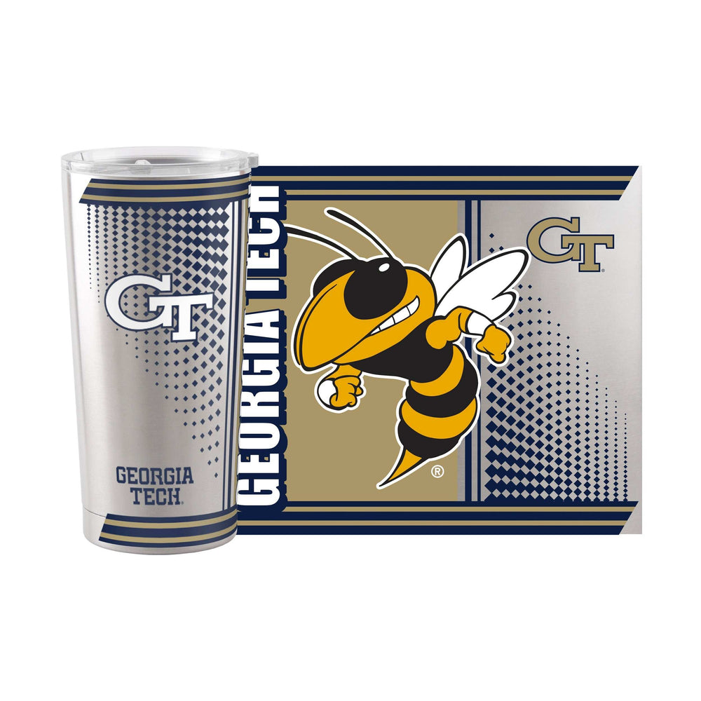 Georgia Tech 20oz Hero Stainless Tumbler - Logo Brands - Flyclothing LLC