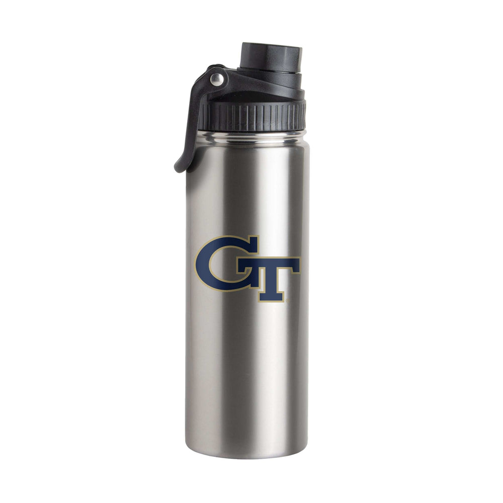 GA Tech 21oz Campus Colors Letterman Twist Top Bottle - Logo Brands - Flyclothing LLC