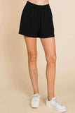 Culture Code High Waist Paper bag Shorts - Trendsi - Flyclothing LLC