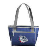 Gonzaga Crosshatch 16 Can Cooler Tote - Logo Brands - Flyclothing LLC