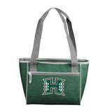 Hawaii Crosshatch 16 Can Cooler Tote - Logo Brands - Flyclothing LLC