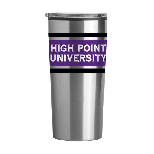 High Point University Stripe 20 oz Fusion Tumbler - Logo Brands - Flyclothing LLC