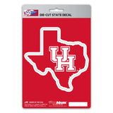 University of Houston State Shape Decal - Logo Brands - Flyclothing LLC
