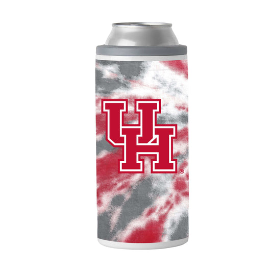 Houston 12oz Tie Dye Slim Can Coolie - Logo Brands - Flyclothing LLC