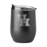 Houston GunMetal 16oz Black Powder Curved Beverage - Logo Brands - Flyclothing LLC