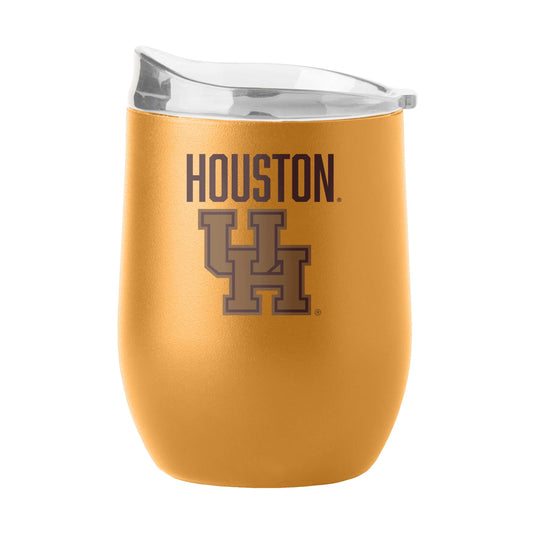 Houston 16oz Huddle Powder Coat Curved Bev - Logo Brands - Flyclothing LLC