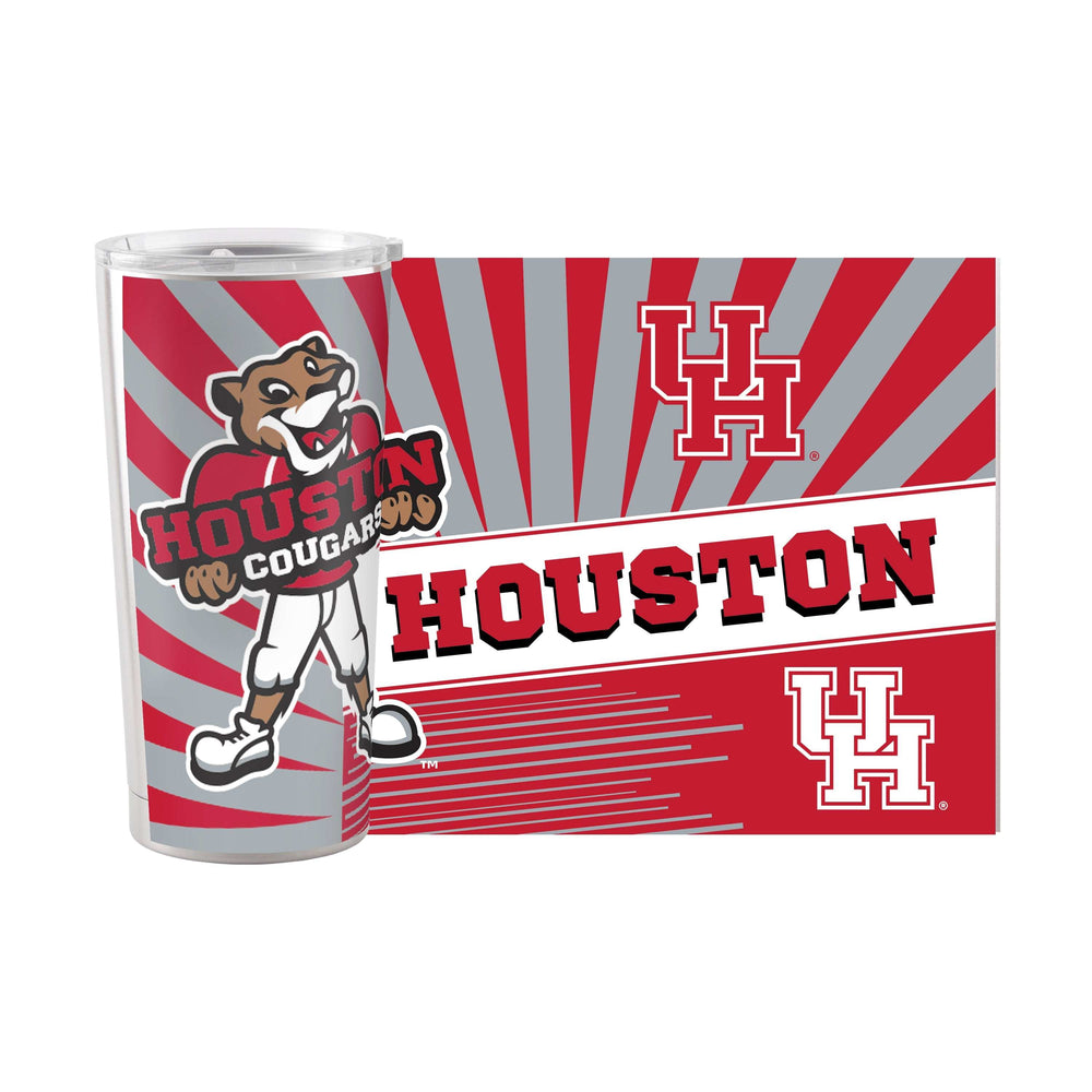 Houston 20oz Mascot Stainless Tumbler - Logo Brands - Flyclothing LLC