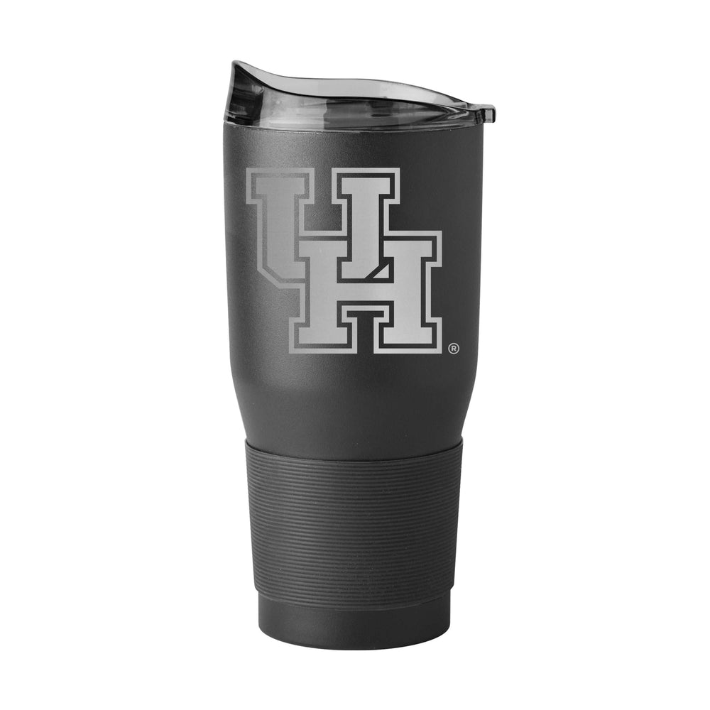Houston GunMetal 30oz Black Powder Coat Tumbler - Logo Brands - Flyclothing LLC